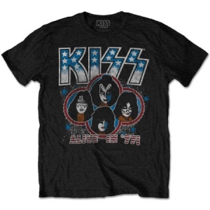 Kiss - Unisex T-Shirt: Alive In '77 (Small) i gruppen ÖVRIGT / MK Test 6 hos Bengans Skivbutik AB (4400781)