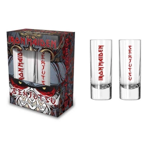 Iron Maiden - Senjutsu 2 Shot Glasses i gruppen MERCHANDISE / Merch / Hårdrock hos Bengans Skivbutik AB (4400916)
