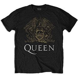 Queen - Unisex T-Shirt: Crest (Small) i gruppen ÖVRIGT / MK Test 6 hos Bengans Skivbutik AB (4401005)