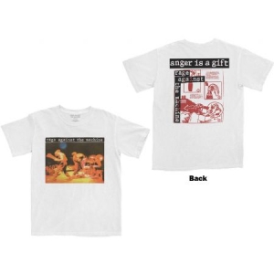 Rage Against The Machine - Unisex T-Shirt: Anger Is A Gift (Back Print) (Medium) i gruppen ÖVRIGT / MK Test 6 hos Bengans Skivbutik AB (4401117)