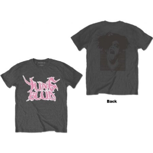 Yungblud - Unisex T-Shirt: DEADHAPPY Pink (Back Print) (Small) i gruppen ÖVRIGT / MK Test 6 hos Bengans Skivbutik AB (4401122)