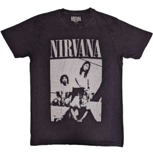 Nirvana - Unisex T-Shirt: Sitting (Distressed) (Medium) i gruppen ÖVRIGT / MK Test 6 hos Bengans Skivbutik AB (4401199)