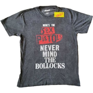 The Sex Pistols - Unisex T-Shirt: NMTB Distressed (Wash Collection) (Large) i gruppen ÖVRIGT / MK Test 6 hos Bengans Skivbutik AB (4401225)