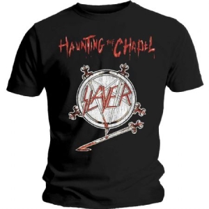 Slayer - Unisex T-Shirt: Haunting the Chapel (X-Large) i gruppen ÖVRIGT / MK Test 6 hos Bengans Skivbutik AB (4401235)