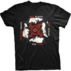 Red Hot Chili Peppers - Unisex T-Shirt: Blood/Sugar/Sex/Magic (Small) i gruppen ÖVRIGT / MK Test 6 hos Bengans Skivbutik AB (4401292)