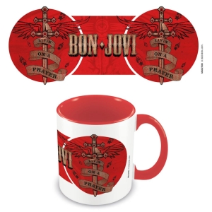 Bon Jovi (Livin' On A Prayer) Red Colour i gruppen ÖVRIGT / MK Test 7 hos Bengans Skivbutik AB (4401400)
