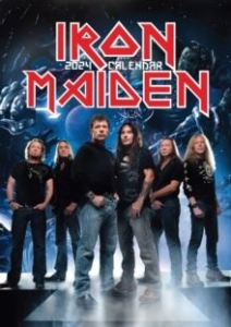 Iron Maiden - Iron Maiden 2024 Unofficial Calendar i gruppen ÖVRIGT / MK Test 7 hos Bengans Skivbutik AB (4406341)