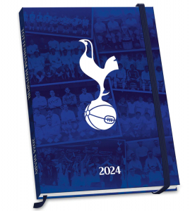 Tottenham Hotspur Fc - Tottenham Hotspur Fc 2024 A5 Diary i gruppen ÖVRIGT / MK Test 7 hos Bengans Skivbutik AB (4406432)