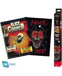 Alice Cooper - Posterpack 2p 52*38cm i gruppen ÖVRIGT / Övrigt / aub hos Bengans Skivbutik AB (4408139)