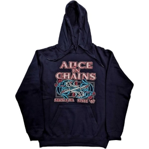 Alice In Chains -  Unisex Pullover Hoodie: Totem Fish i gruppen MERCHANDISE / Hoodies / Pop-Rock hos Bengans Skivbutik AB (4414321)