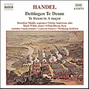 Handel George Frideric - Dettingen Te Deum i gruppen Externt_Lager / Naxoslager hos Bengans Skivbutik AB (501216)