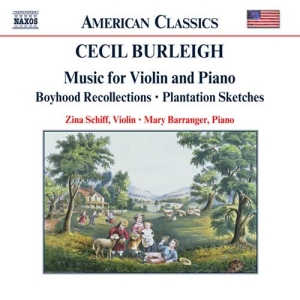 Burleigh Cecil - Music For Violin & Piano i gruppen VI TIPSAR / Julklappstips CD hos Bengans Skivbutik AB (501407)