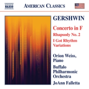 Gershwin - Piano Concerto i gruppen Externt_Lager / Naxoslager hos Bengans Skivbutik AB (502928)