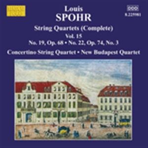 Spohr - Quartets Nos 19 And 22 i gruppen VI TIPSAR / Julklappstips CD hos Bengans Skivbutik AB (502977)