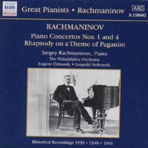 Rachmaninov Sergej - Piano Concertos 1 & 2 i gruppen Externt_Lager / Naxoslager hos Bengans Skivbutik AB (503839)