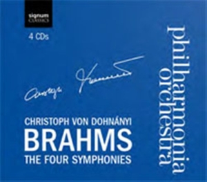 Brahms - The Four Symphonies i gruppen VI TIPSAR / Julklappstips CD hos Bengans Skivbutik AB (504407)