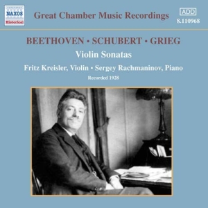 Beethoven/Schubert/Grieg - Violin Sonatas i gruppen Externt_Lager / Naxoslager hos Bengans Skivbutik AB (504907)