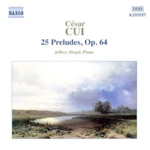 Cui Frederic - 25 Preludes Op.64 i gruppen VI TIPSAR / Julklappstips CD hos Bengans Skivbutik AB (505946)