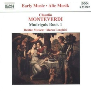 Monteverdi Claudio - Madrigals Book 1 i gruppen Externt_Lager / Naxoslager hos Bengans Skivbutik AB (507013)