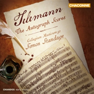 Telemann - The Autograph Scores i gruppen Externt_Lager / Naxoslager hos Bengans Skivbutik AB (508305)