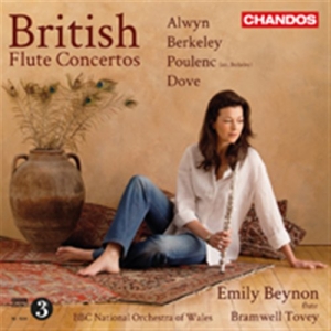 Various Composers - British Flute Concertos i gruppen VI TIPSAR / Julklappstips CD hos Bengans Skivbutik AB (508316)