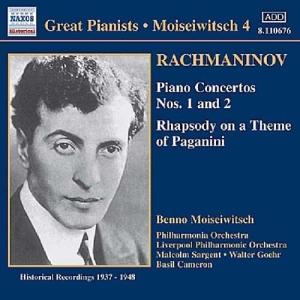 Rachmaninov Sergej - Piano Concertos 1 & 2 i gruppen VI TIPSAR / Julklappstips CD hos Bengans Skivbutik AB (509680)