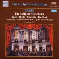 Verdi Giuseppe - Un Ballo In Maschera i gruppen VI TIPSAR / Julklappstips CD hos Bengans Skivbutik AB (509697)