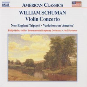 Schuman Willliam - Violin Concerto i gruppen Externt_Lager / Naxoslager hos Bengans Skivbutik AB (513261)