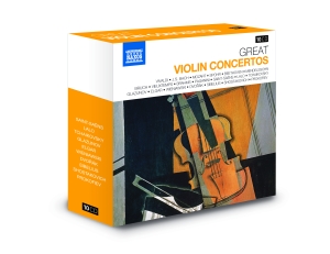 Various Composers - Great Violin Concertos i gruppen VI TIPSAR / Julklappstips CD hos Bengans Skivbutik AB (516546)