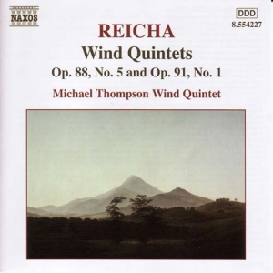 Reicha Antoine - Wind Quintets Op.88 No i gruppen Externt_Lager / Naxoslager hos Bengans Skivbutik AB (517968)