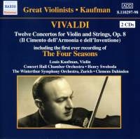 Vivaldi Antonio - Concertos Op 8 Incl Four S i gruppen VI TIPSAR / Julklappstips CD hos Bengans Skivbutik AB (520232)