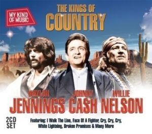 Waylon Jennings Johnny Cash & - My Kind Of Music: The Kings Of i gruppen CD / Pop-Rock hos Bengans Skivbutik AB (527082)