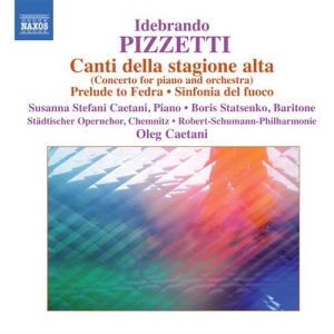 Pizzetti - Canti Della Stagione Alta i gruppen Externt_Lager / Naxoslager hos Bengans Skivbutik AB (527620)