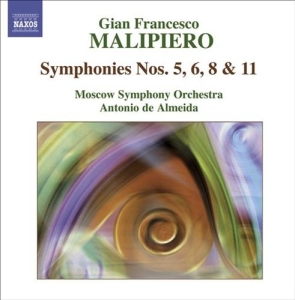 Malipiero - Symphonies Vol 3 i gruppen Externt_Lager / Naxoslager hos Bengans Skivbutik AB (527621)