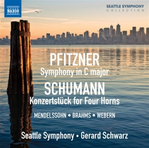 Pfitzner - Symphony In C Major i gruppen Externt_Lager / Naxoslager hos Bengans Skivbutik AB (533124)