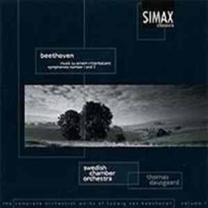 Swedish Chamber Orchestra - Beethoven Symf 1/2, Vol.1 i gruppen CD / Övrigt hos Bengans Skivbutik AB (533821)