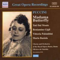 Puccini Giacomo - Madama Butterfly i gruppen VI TIPSAR / Julklappstips CD hos Bengans Skivbutik AB (537305)