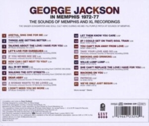 Jackson George - In Memphis 1972-77 i gruppen CD / Pop-Rock,RnB-Soul hos Bengans Skivbutik AB (539188)