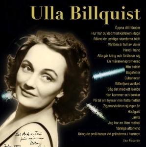 Billquist Ulla - Ulla Billquist i gruppen CD / Dansband-Schlager hos Bengans Skivbutik AB (540758)