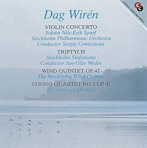 Wiren Dag - Violin Concerto Triptych Wind Quint i gruppen VI TIPSAR / Julklappstips CD hos Bengans Skivbutik AB (544918)