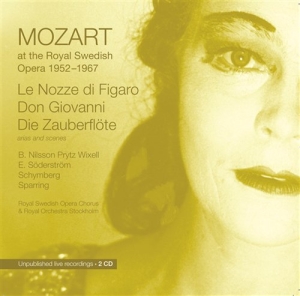 Nilsson B/Prytz/Wixell/Söderström - Mozart At The Royal Sw Opera 52-67 i gruppen VI TIPSAR / Julklappstips CD hos Bengans Skivbutik AB (545279)