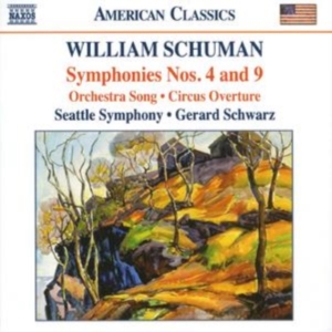 Schumann William - Symphony 4 & 9 i gruppen Externt_Lager / Naxoslager hos Bengans Skivbutik AB (546196)