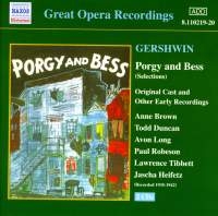 Gershwin George - Porgy & Bess i gruppen VI TIPSAR / Julklappstips CD hos Bengans Skivbutik AB (547376)