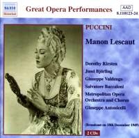 Puccini Giacomo - Manon Lescaut i gruppen VI TIPSAR / Julklappstips CD hos Bengans Skivbutik AB (5503129)