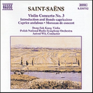 Saint-Saens Camille - Violin Concerto No 3 i gruppen VI TIPSAR / Julklappstips CD hos Bengans Skivbutik AB (5503223)