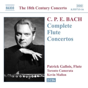 Bach Carl Philipp Emanuel - Complete Flute Convertos i gruppen VI TIPSAR / Julklappstips CD hos Bengans Skivbutik AB (5503272)