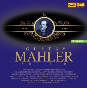 Mahler Gustav - Edition i gruppen CD / Klassiskt hos Bengans Skivbutik AB (5503445)