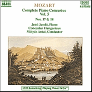 Mozart Wolfgang Amadeus - Complete Piano Concertos Vol 5 i gruppen VI TIPSAR / Julklappstips CD hos Bengans Skivbutik AB (5503751)