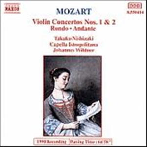 Mozart W A - Violin Concertos 1 & 2 i gruppen VI TIPSAR / Julklappstips CD hos Bengans Skivbutik AB (5503755)