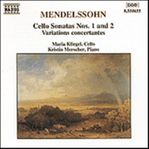 Mendelssohn Felix - Cello Sonatas 1 & 2 i gruppen VI TIPSAR / Julklappstips CD hos Bengans Skivbutik AB (5503762)